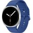 Galaxy Watch 8 | 44 мм | Silver | Sport/Blue | M/L, Тип ремешка : Sport, Размер корпуса : 44 мм, Цвет: Silver, Цвет ремешка: Blue, Размер ремешка : M/L, Подключение часов : Bluetooth / Wi-Fi, изображение 2
